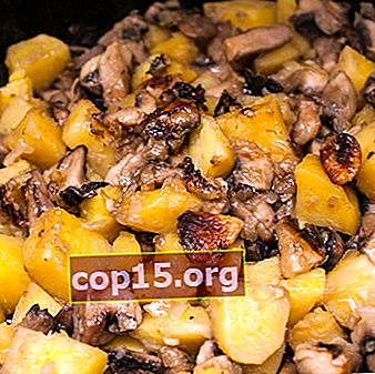 Hoe je aardappelen met champignons kookt in een pan, in een slowcooker en in een oven