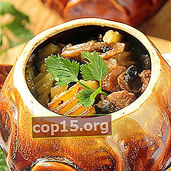 Recettes pour la cuisson des cèpes dans des pots