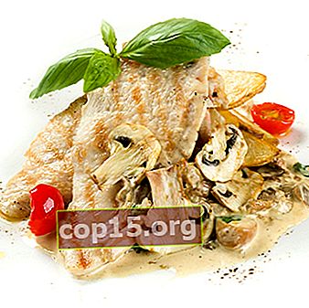 Kipfiletrecepten met champignons in saus