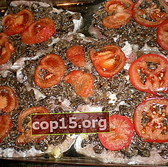 Vleesrecepten met champignons en tomaten