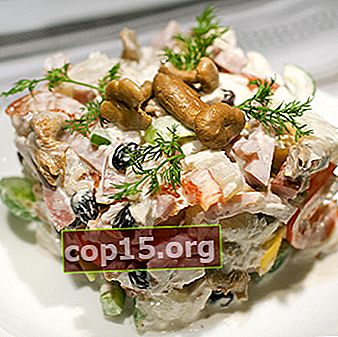 Rețete pentru salate din ciuperci porcini (cu fotografie)
