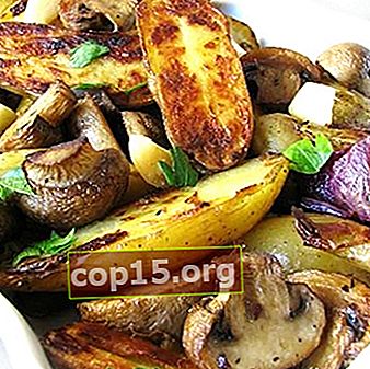 Pommes de terre aux champignons, cuites dans une mijoteuse