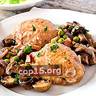 Pollo con champiñones: recetas caseras