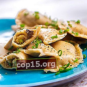 Dumplings med potatis och svamp: recept på läckra rätter